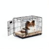 MidWest Dog Crate Secure Foldable Pet Crate for Medium Large-1