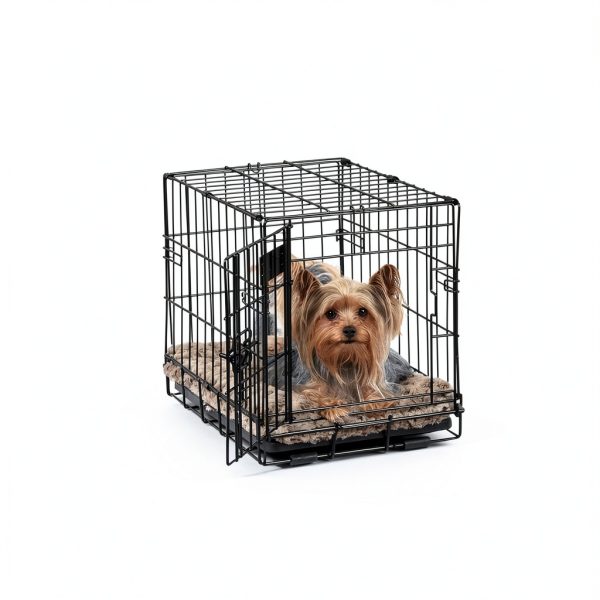 MidWest iCrate Dog Crate 18 Inch Black Secure Pet Home-2