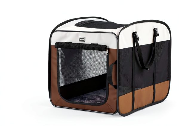 DONORO Dog Crate Portable Durable Water Resistant Pet Kennel-5