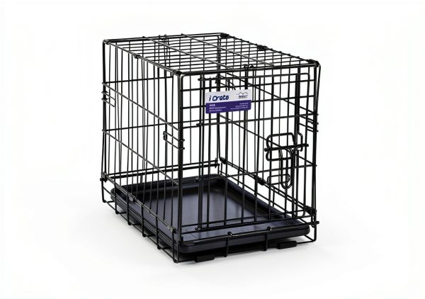 MidWest iCrate Dog Crate 18 Inch Black Secure Pet Home-8