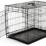 Amazon Dog Crate Durable Metal Wire Secure Pet Containment-0