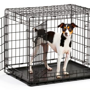 MidWest Heavy Duty Dog Crate Foldable Steel Medium Breed-0