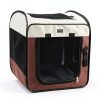 DONORO Dog Crate Portable Durable Water Resistant Pet Kennel-4
