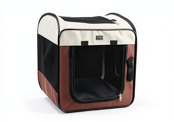 DONORO Dog Crate Portable Durable Water Resistant Pet Kennel-4