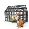 Snimoy Heavy Duty Dog Crate Durable Metal Large Pet Kennel-5