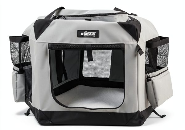 EliteField Light Gray Soft Dog Crate Durable 36 Inch Pet-2