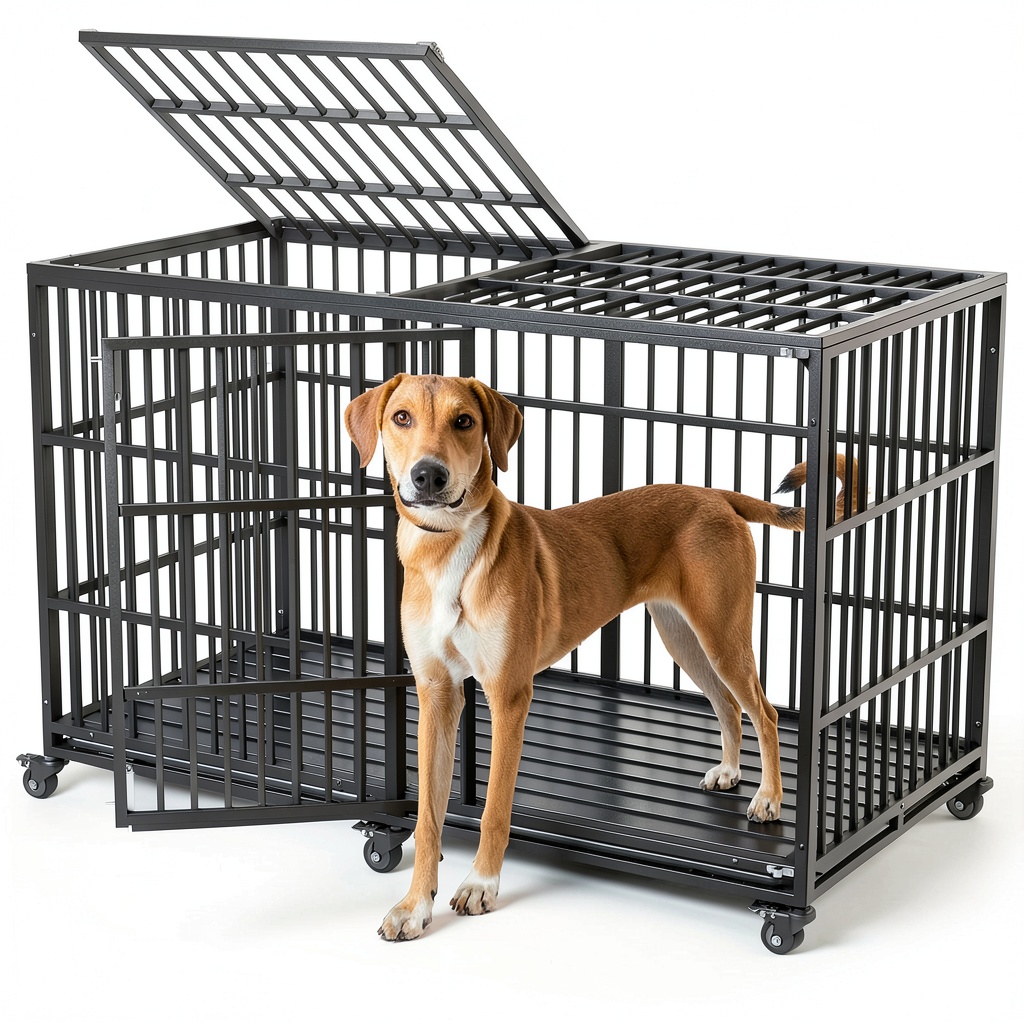 Installing Snimoy Dog Crate Large Sturdy <a href=