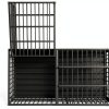 Snimoy Dog Crate Large Sturdy Chew Resistant Pet Cage-6