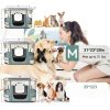 Siedihit Pet Playpen Foldable Mesh Travel Crate for Dogs-1