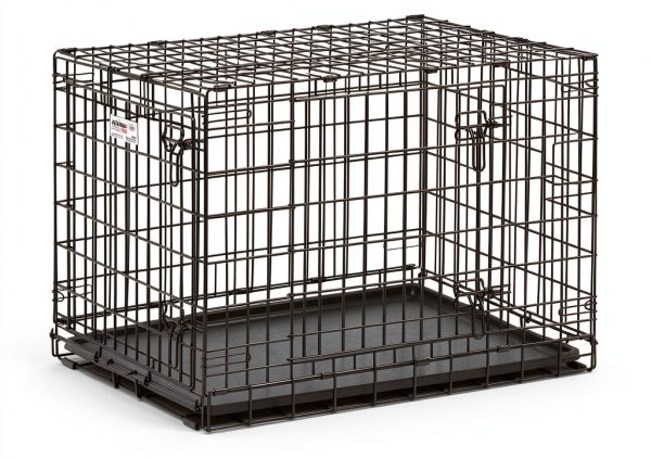 MidWest Heavy Duty Dog Crate Foldable Steel Medium Breed-1