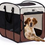 DONORO Dog Crate Portable Durable Water Resistant Pet Kennel-0