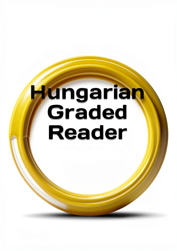 Hungarian Language Instruction Book open on tablet showing bilingual content