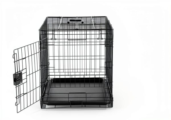 Amazon Dog Crate Durable Metal Wire Secure Pet Containment-1