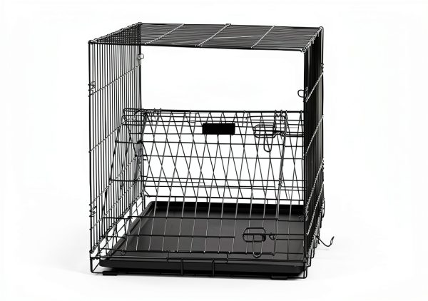 MidWest Heavy Duty Dog Crate Foldable Steel Medium Breed-4
