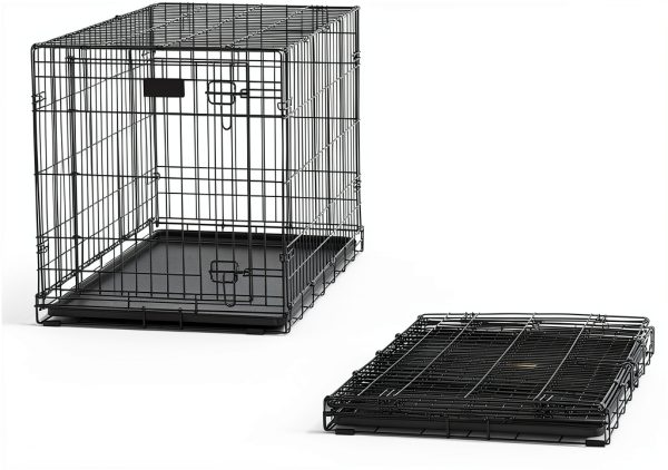 MidWest Heavy Duty Dog Crate Foldable Steel Medium Breed-3