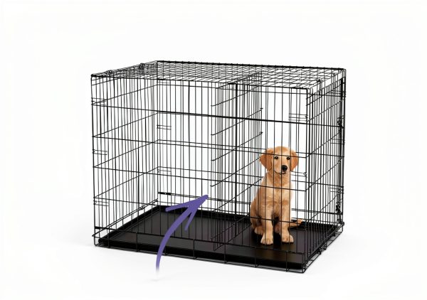 MidWest iCrate Dog Crate 18 Inch Black Secure Pet Home-6