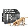 Snimoy Heavy Duty Dog Crate Durable Metal Large Pet Kennel-4