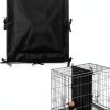 Cawvox Dog Crate Divider Waterproof PU Leather Adjustable-0
