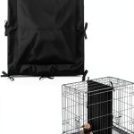 Cawvox Dog Crate Divider Waterproof PU Leather Adjustable-0