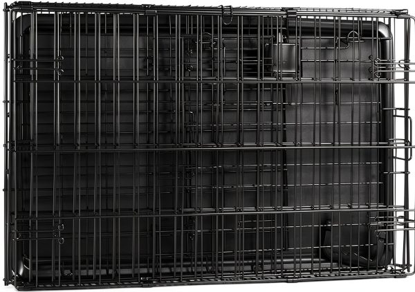 Amazon Dog Crate Durable Metal Wire Secure Pet Containment-3