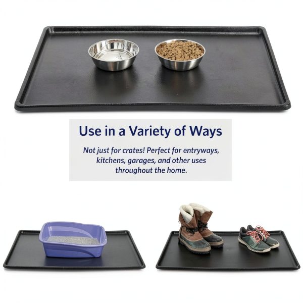 Midwest SUV Dog Crate Pan Durable Plastic Replacement-3
