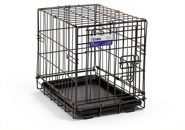 MidWest iCrate Dog Crate 18 Inch Black Secure Pet Home-3