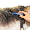 Oster Equine Care Series Mane & Tail Comb Blue Rubber Grip 1 Size-1