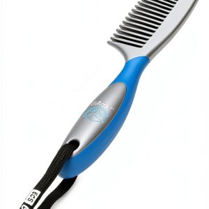 Oster Equine Care Series Mane & Tail Comb Blue Rubber Grip 1 Size-0