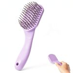 Horse Mane and Tail Brush by UYLKM Large Square Head Non‑Slip Handle-0