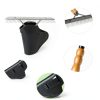 Leather Comb & Brush Holder Stand with Fluffer – Dsyisvia Grooming-4