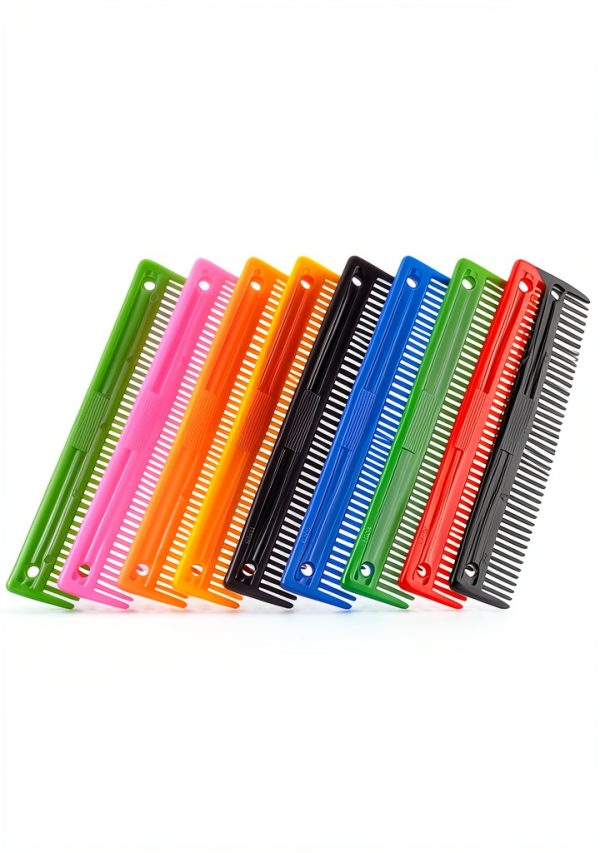 Tough-1 Polymar Animal Comb Turquoise Heavy Mane & Tail Grooming Comb-0
