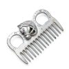 Metal Horse Comb Mane & Tail Grooming Tool Ergonomic Handle-5