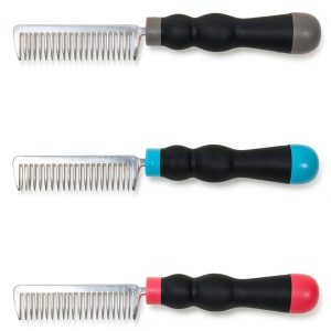 Tail Tamer Soft Touch Mane Comb Professional's Choice Steel Teeth-0