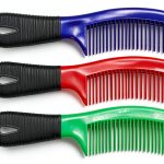 Partrade Mane and Tail Grooming Comb Stainless Steel Horse Tool-0