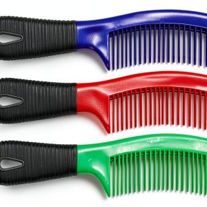 Partrade Mane and Tail Grooming Comb Stainless Steel Horse Tool-0
