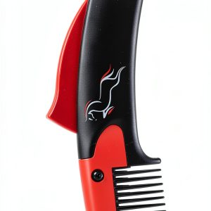 Solocomb MK III Grooming Tool by Weaver Leather Mane & Tail Comb Red-0