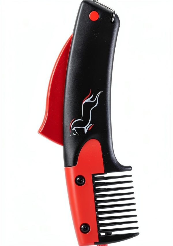 Solocomb MK III Grooming Tool by Weaver Leather Mane & Tail Comb Red-0