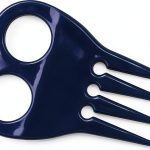 Horse Braiding Comb by Partrade - Royal Blue Mane & Tail Comb 3.5in-0