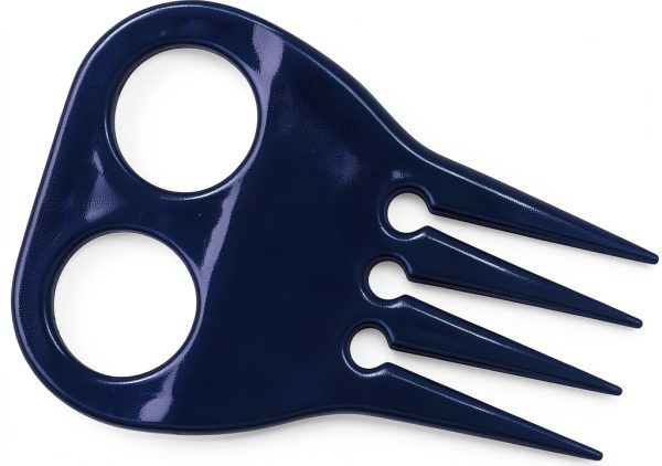 Horse Braiding Comb by Partrade - Royal Blue Mane & Tail Comb 3.5in-0
