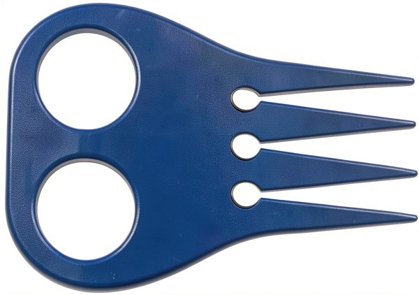Horse Braiding Comb by Partrade - Royal Blue Mane & Tail Comb 3.5in-1