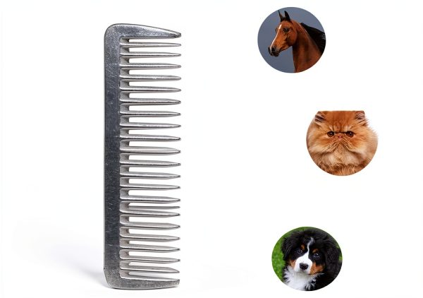 SXYH Stainless Metal Pulling Comb 3PCS Horse Mane Tail Grooming-1