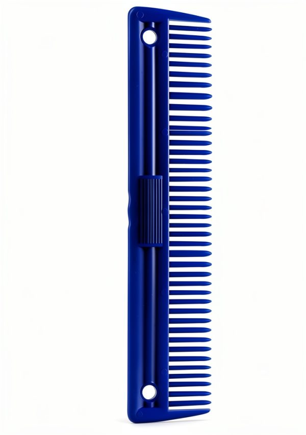 Decker GC83 9 Inch Mane and Tail Comb for Horses Plastic Bristles-0